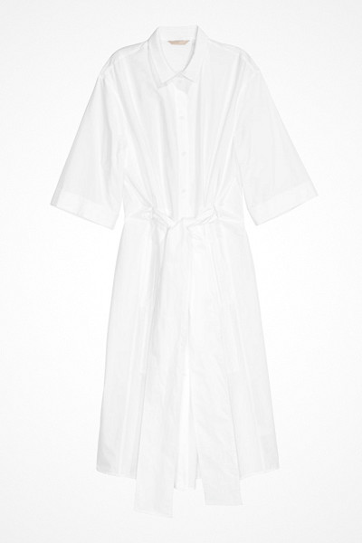 H&M vit skjortklänning