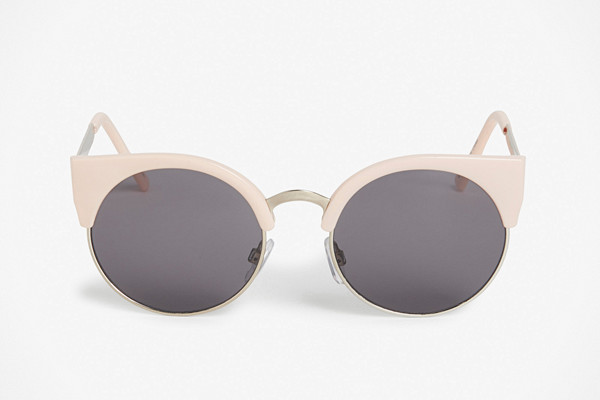 Rosa solglasögon cat eyes