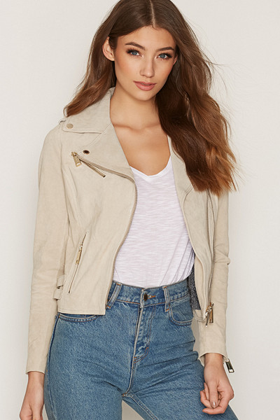 ROCKANDBLUE skinnjacka i kortare modell