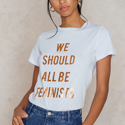 Trendyol t-shirt med tryck We Should All Be Feminists