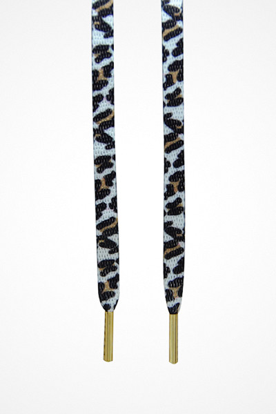 Cazzini leopardmönstrade skosnören Leopardo