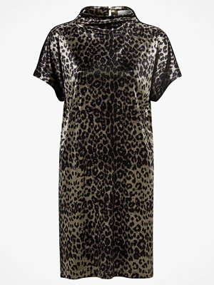 Snygga festklänningar med båtringning online Modegallerian Esprit Klänning Glitter Fleck Dress Svart Festklänningar