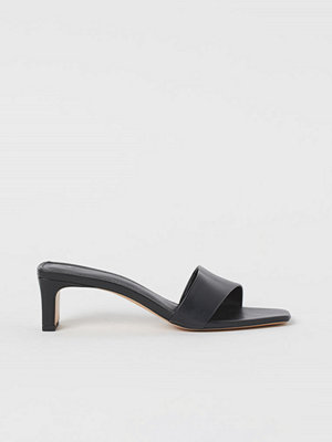 Nicolette Dam sling tillbaka klackskor HD53-1 - Black