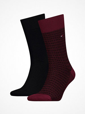 Mens Tommy Hilfiger Icon Hidden 2 Pack Socks Crew Stripe New