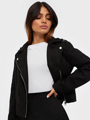 Jacqueline de Yong JDYPEACH FAUX SUEDE BIKER OTW NOOS Köp Skinnjackor från JACQUELINE DE YONG Online | FASHIOLA.se