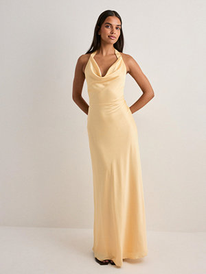 Nelly Halter Bow Dress - Gul