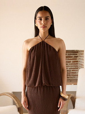 Nelly Fine Structure Top - Brun