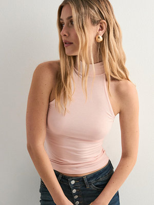 Nelly Sleeveless Polo Top - Rosa