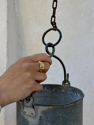 Muli Collection Breeze Ring - Guld