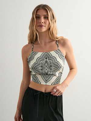 Only Onlhairon Singlet Wvn - Multi/Mönstrad