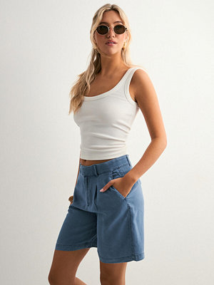 Only Onlcharis Life Mw Long Short Cc Wvn - Blå