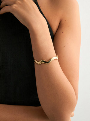 Pieces armband Fptrine Bracelet Cuff Plated - Guld