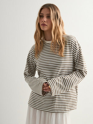 Pieces Pcsadie Ls Top Noos - Rutigt/Randigt