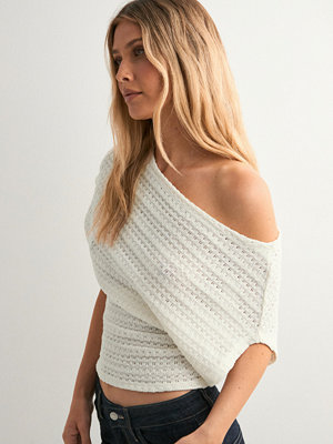 Nelly Crochet Top - Beige