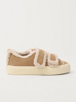 INUIKII Shearling Low Velcro - Beige