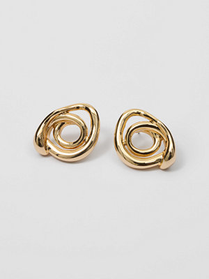 Pilgrim örhängen UNFOLD earrings - Guld