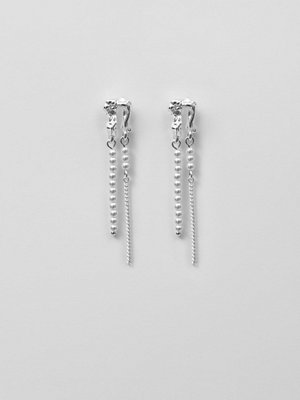 Pilgrim örhängen VINCENT earrings - Silver