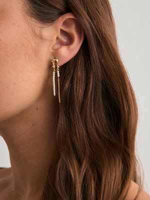 Pilgrim örhängen VINCENT earrings - Guld