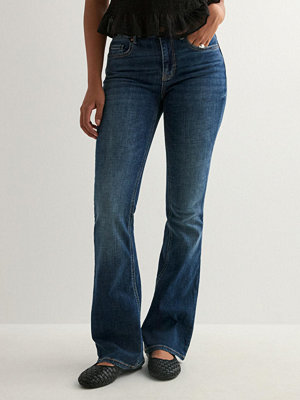 Jeans - Vero Moda Vmflash Mr Flared Jeans LI3110 Ga N - Blå