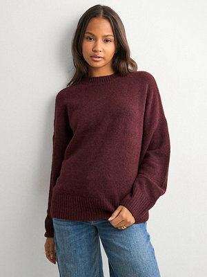 Vero Moda Vmboom Ls O-Neck Pullover Ga Noos - Röd