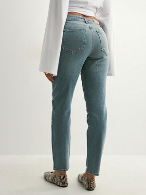 Jeans - Only Onlemily Hw Stretch Ank Dnm CRO787 - Blå
