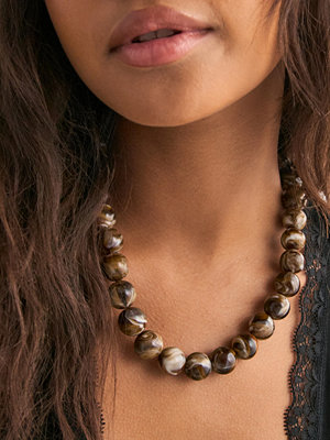 Pieces halsband Pcregitse D Necklace - Brun