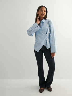 Neo Noir Fenli Striped Shirt - Blå