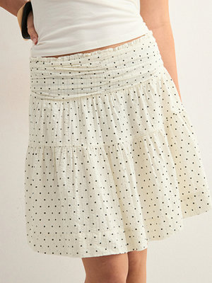 Neo Noir Tarrow Dot Skirt - Vit
