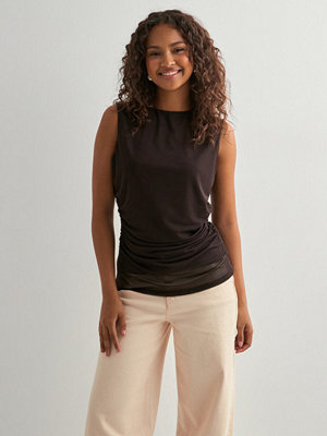 Neo Noir Liblana Mesh Top - Brun