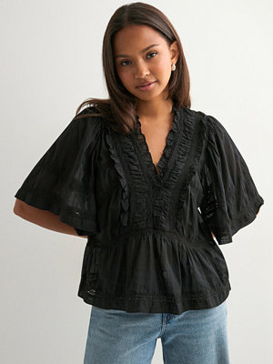 Neo Noir Evienne S Voile Top - Svart