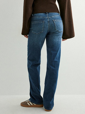 Jeans - Only Onlblush Mid Straight Dnm TAI021 No - Blå