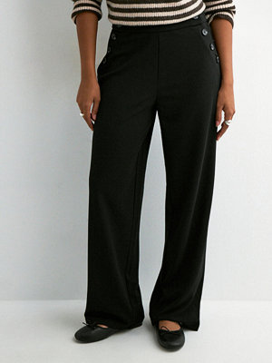 Only byxor Onlrina Life Button Pant Jrs Noos - Svart