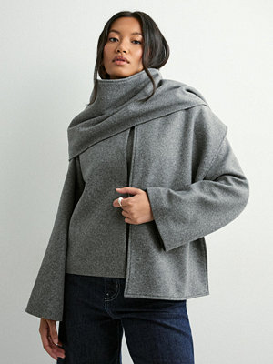 Only Onlelba Life Scarf Jacket Cc Otw - Grå