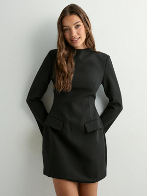 Malina Leanna High Neck Mini dress - Svart