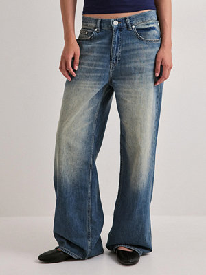 Jeans - Nelly Baggy Jeans - Blå