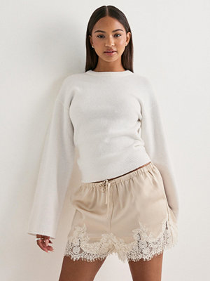 Neo Noir Siena Lace Shorts - Champagne