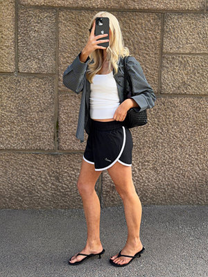 Nike W Nk One Wvn Short Gls - Svart