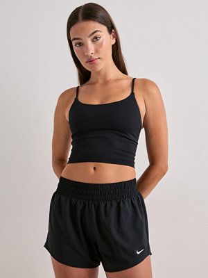 Nike W Nk One Df Mr 3in Br Short - Svart