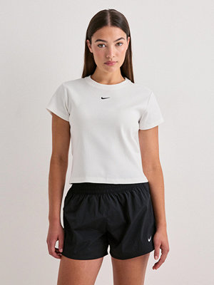 Nike W Nsw Rib Tght Ss Tee - Vit