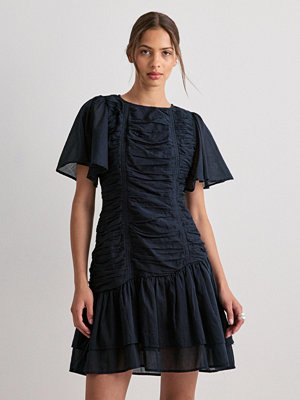 Neo Noir Circle S Voile Dress - Blå