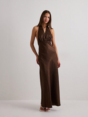 Pieces Pcbyrsa Sl Ankle Dress Wvn D2D Pp - Brun