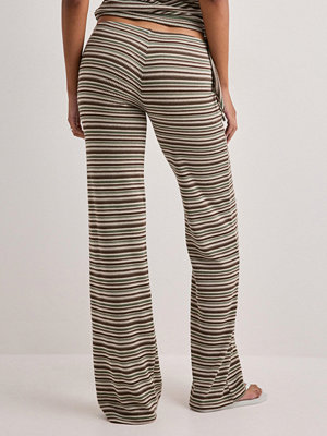 Nelly byxor Chill Stripe Low Waist Pants - Multi/Mönstrad