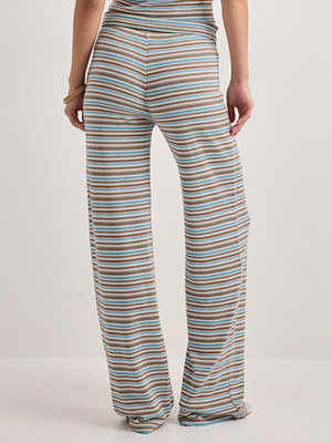 Nelly byxor Chill Stripe Low Waist Pants - Multi/Mönstrad