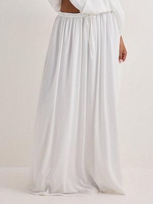 Neo Noir Sabria Chiffon Skirt - Vit