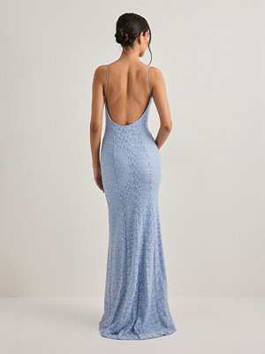 Nelly Lovely Lace Dress - Blå