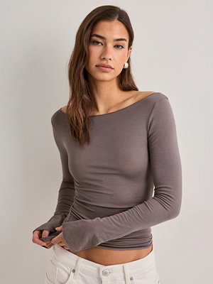 Nelly Ultra Soft LS Top - Brun