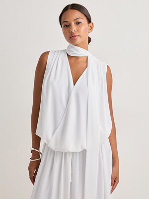 Neo Noir Inge Chiffon Top - Vit