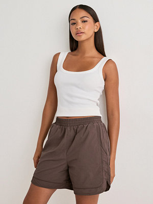 Only Onllara Piping Shorts Otw - Brun