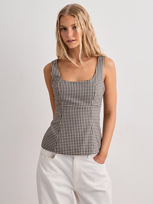 Only Onlnoemi Strap Bow Top Tlr - Brun