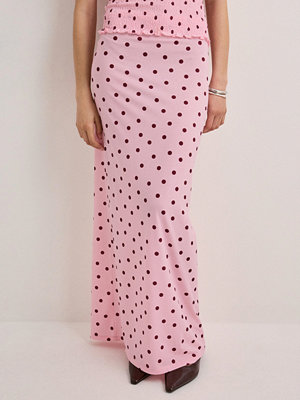 Nelly Cute Sheer Maxi Skirt - Multi/Mönstrad